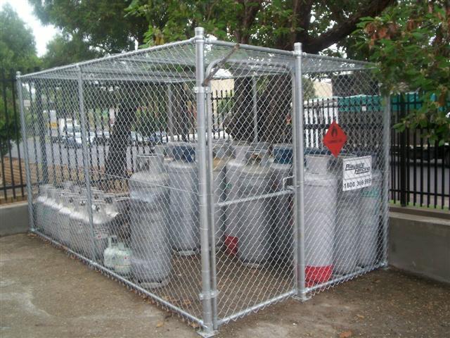 Chainwire Amenities Security Enclosure