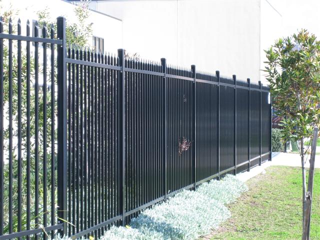 Diplomat School Security Fencing - Satin Black